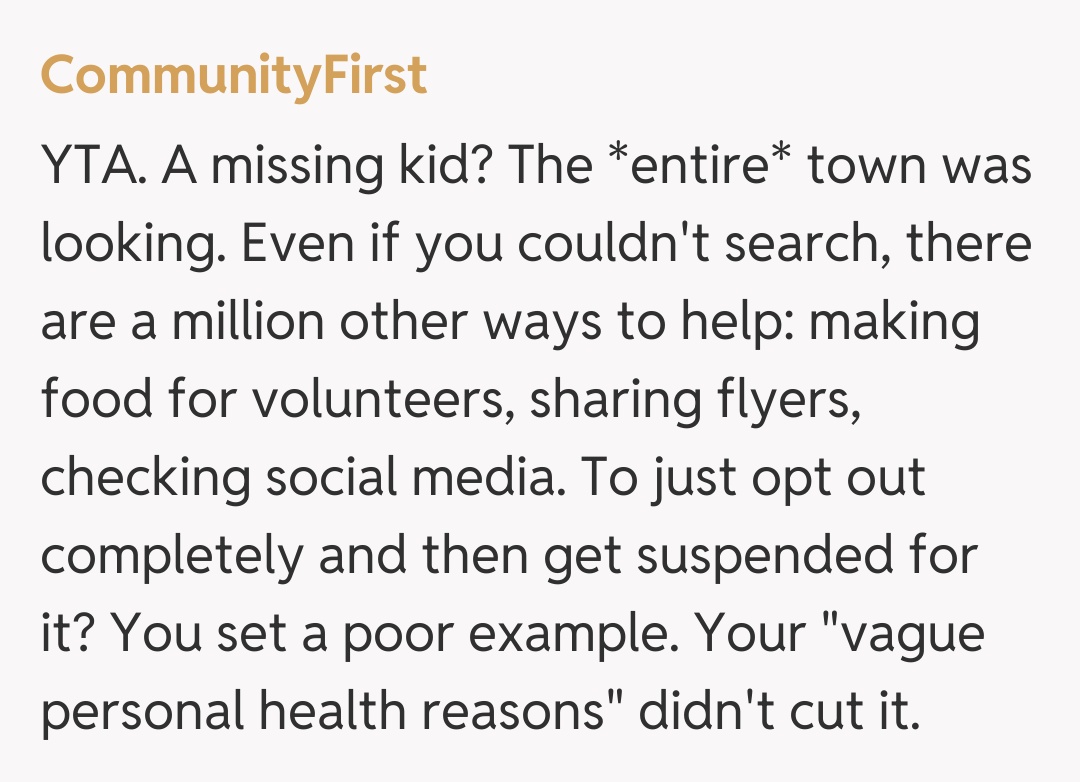 Comentariu de la CommunityFirst