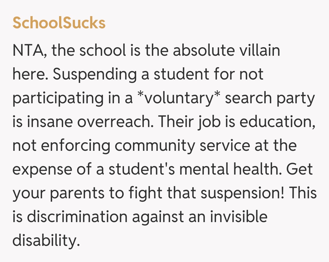 Comentariu de la SchoolSucks