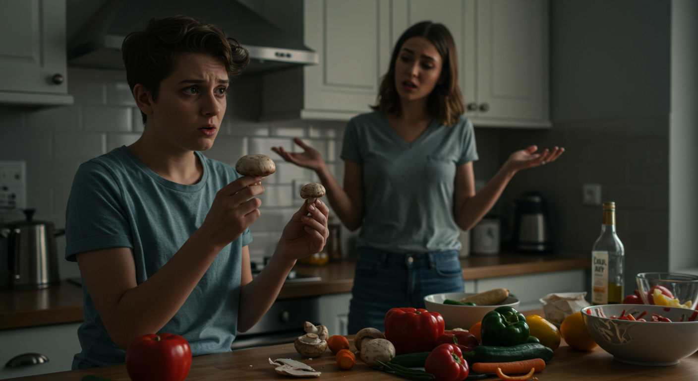 AITA for not knowing mushrooms are a common ingredient?