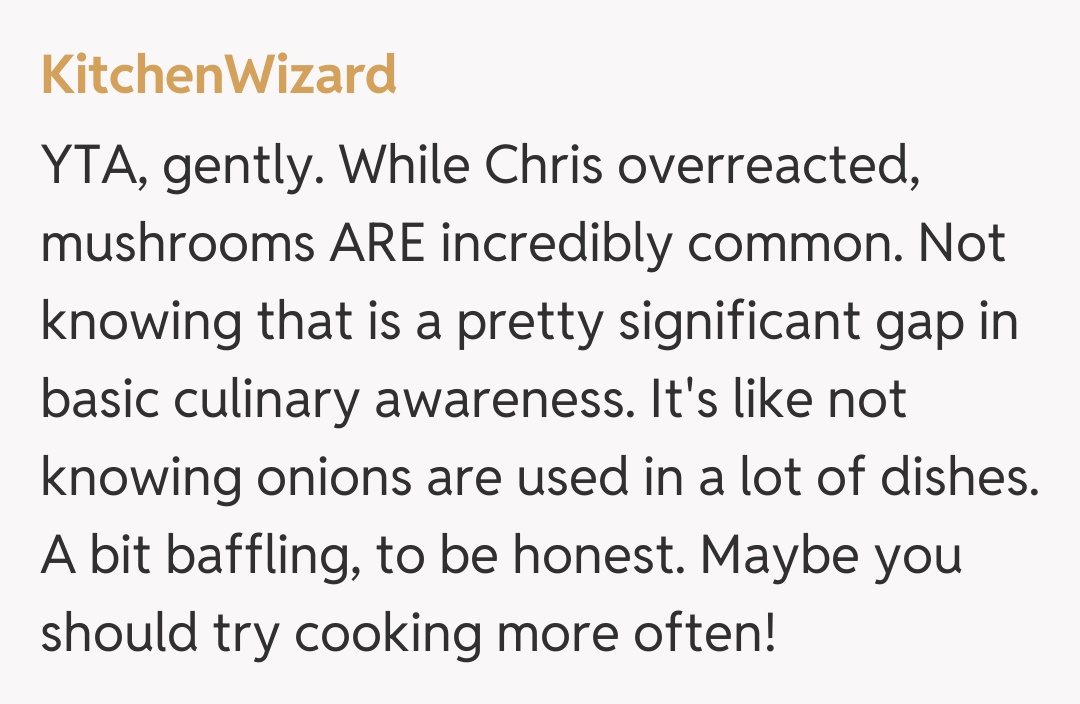 Comentariu de la KitchenWizard