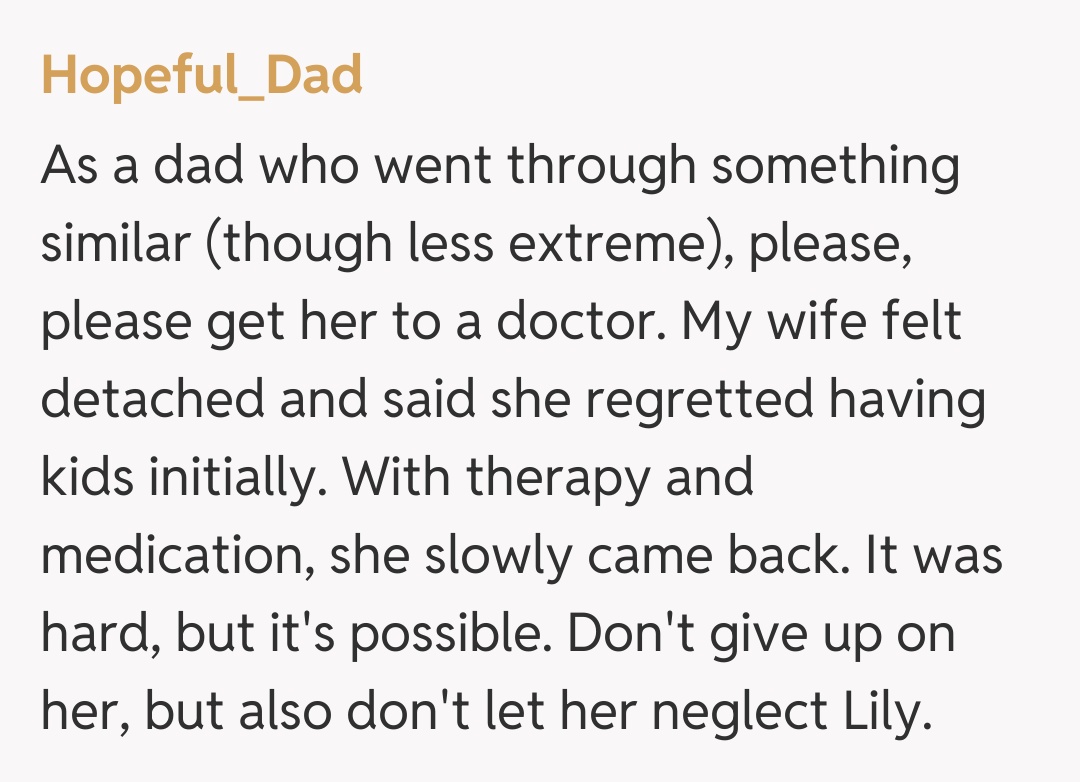 Comentariu de la Hopeful_Dad