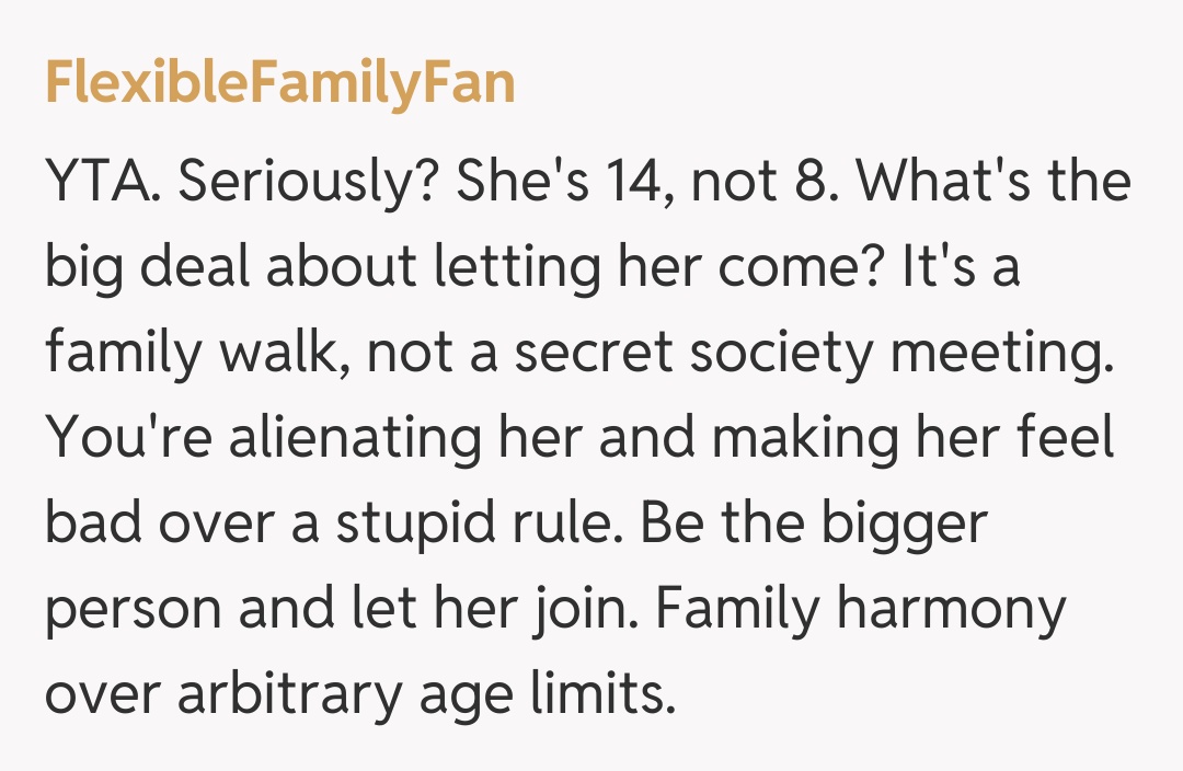 Comentariu de la FlexibleFamilyFan