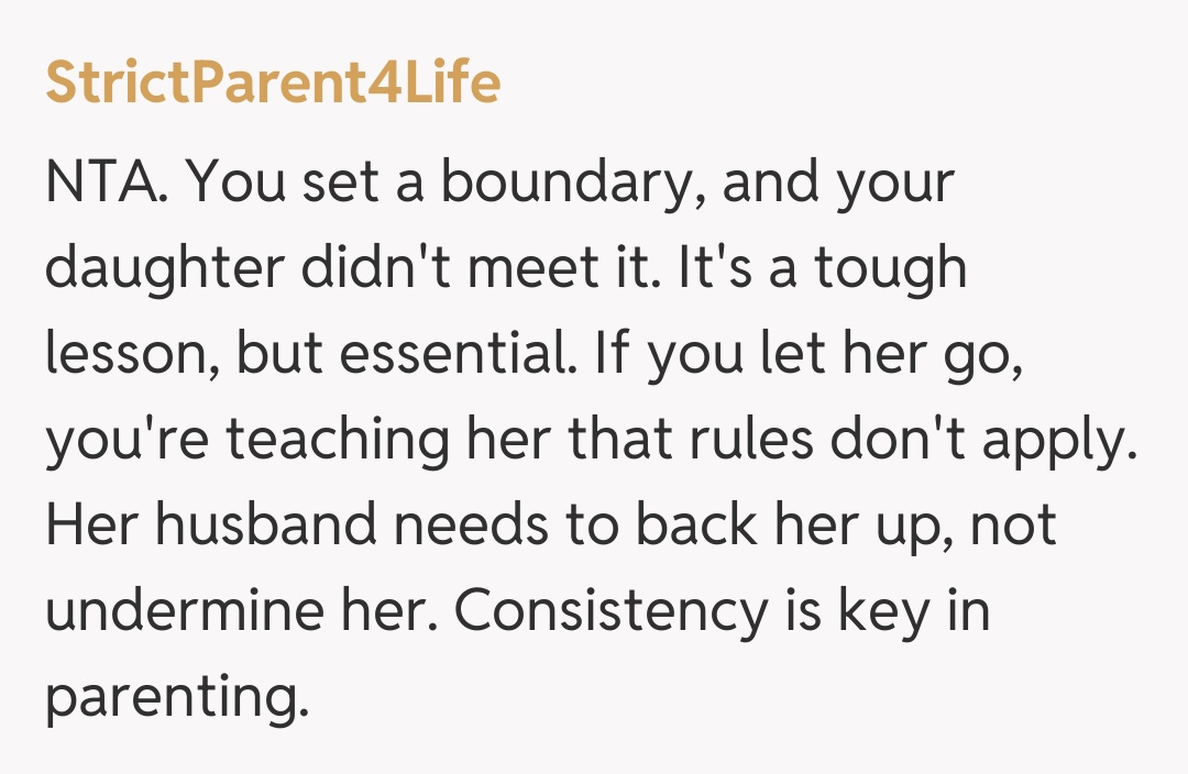 Comentariu de la StrictParent4Life