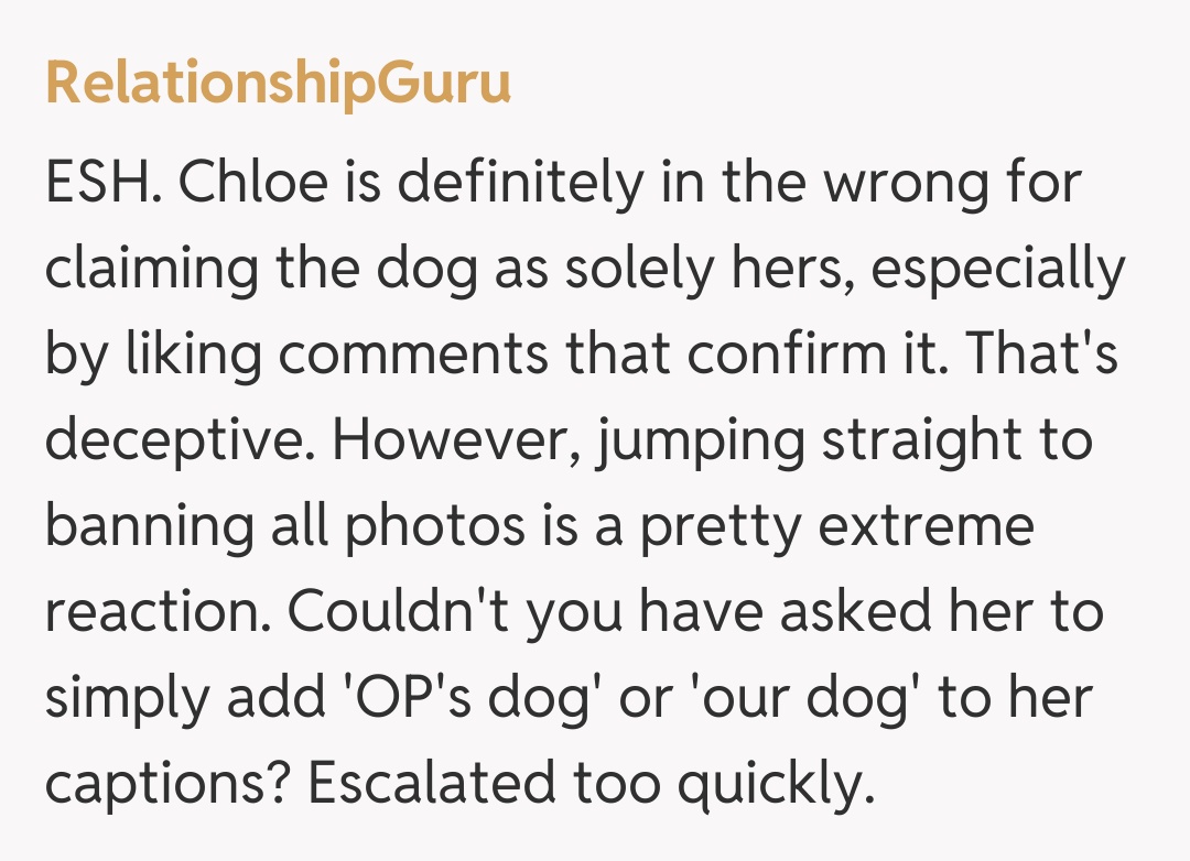 Comentariu de la RelationshipGuru