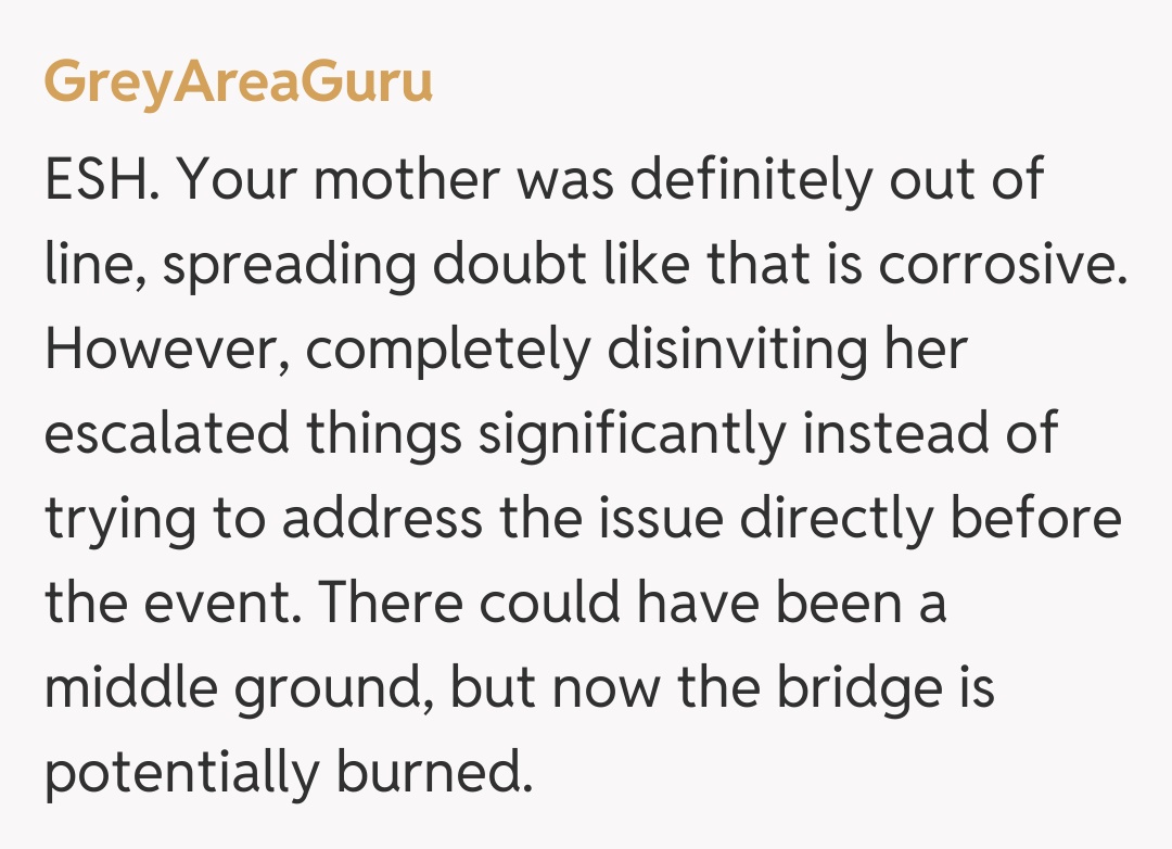 Comentariu de la GreyAreaGuru