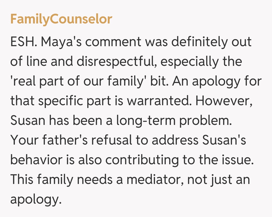 Comentariu de la FamilyCounselor