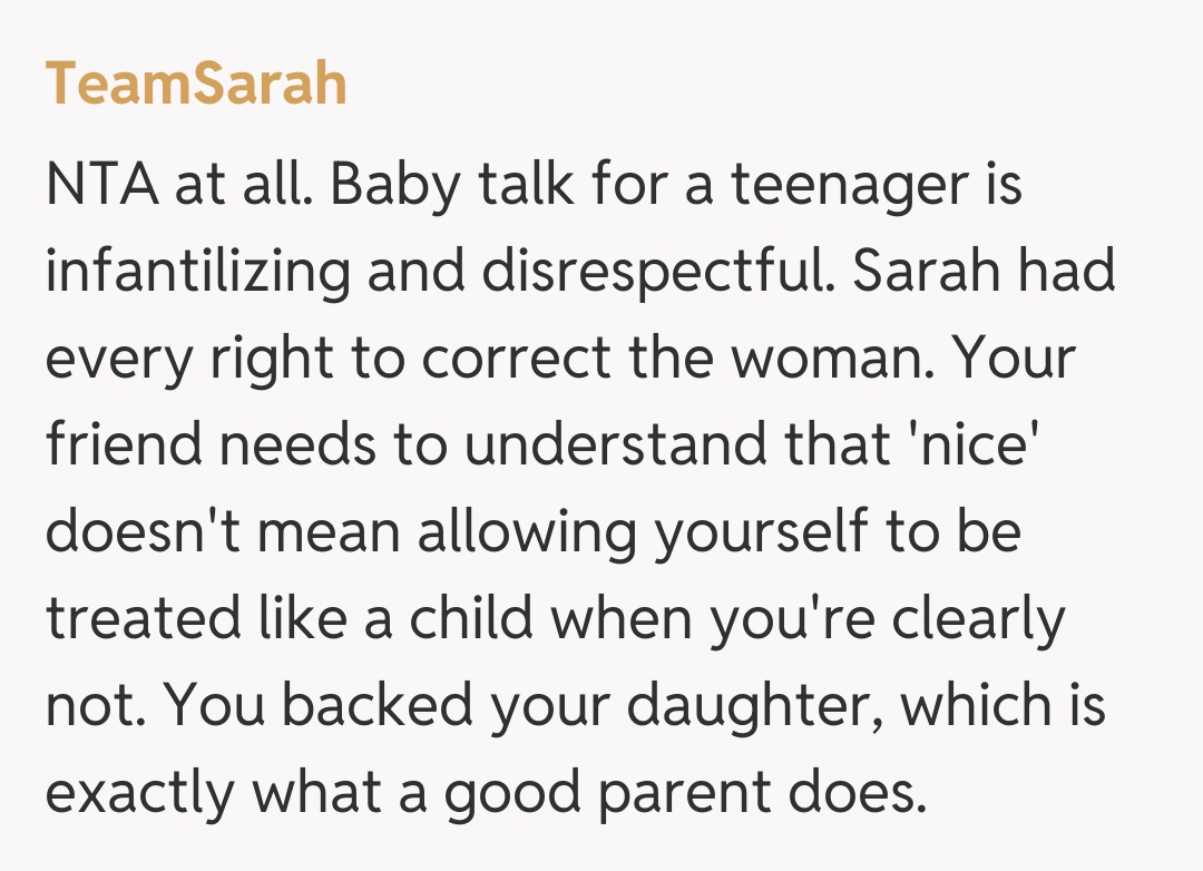Comentariu de la TeamSarah