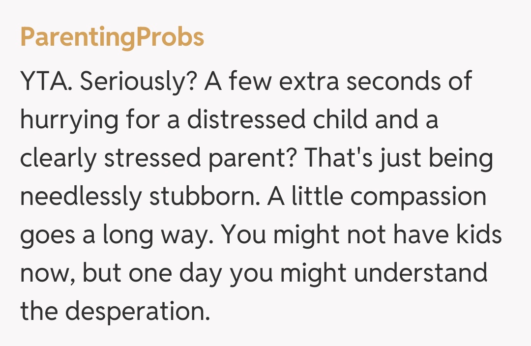 Comentariu de la ParentingProbs