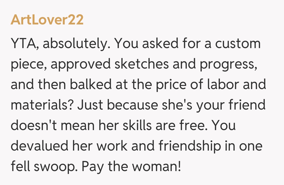 Comentariu de la ArtLover22