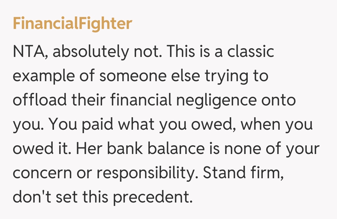 Comentariu de la FinancialFighter