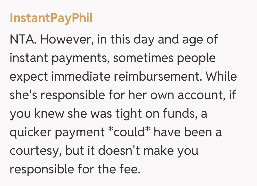 Comentariu de la InstantPayPhil