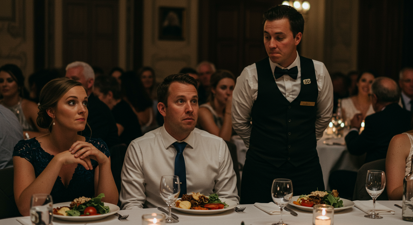 AITA for not paying for the extra meal I accidentally ordered at a wedding?