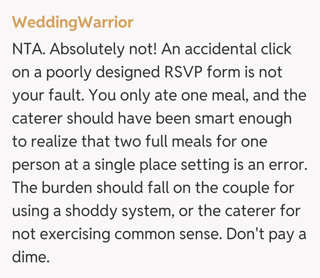Comentariu de la WeddingWarrior