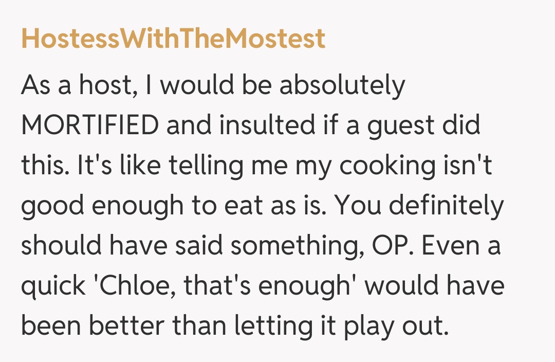 Comentariu de la HostessWithTheMostest
