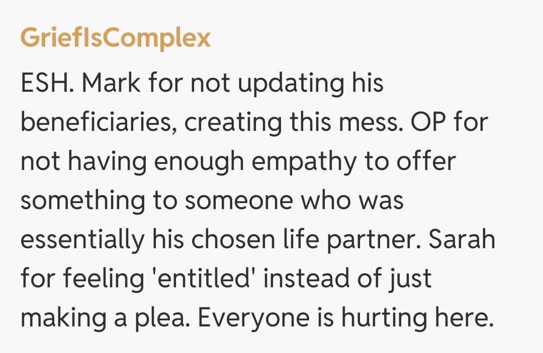 Comentariu de la GriefIsComplex