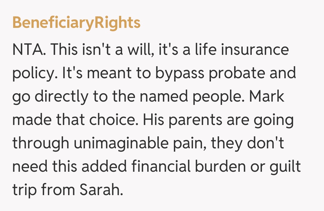 Comentariu de la BeneficiaryRights