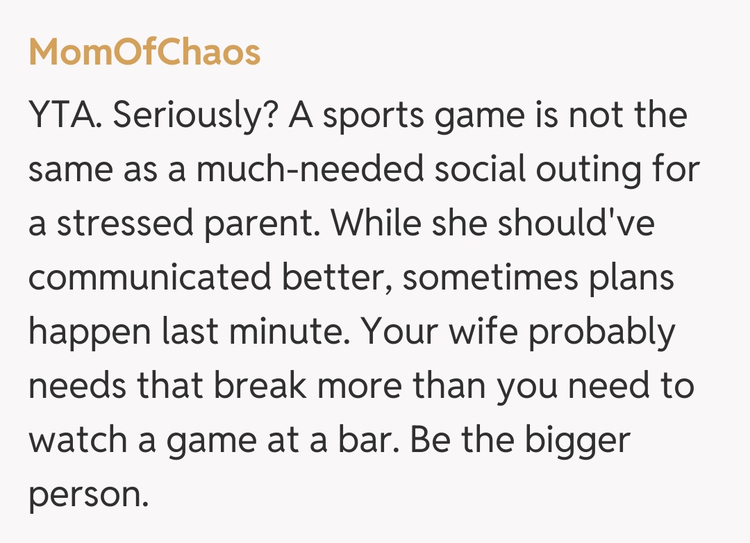 Comentariu de la MomOfChaos
