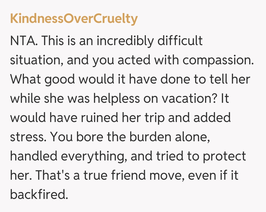 Comentariu de la KindnessOverCruelty