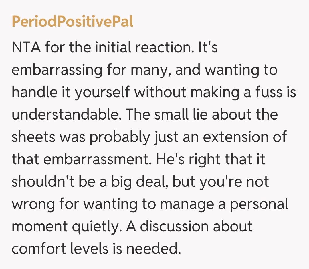 Comentariu de la PeriodPositivePal