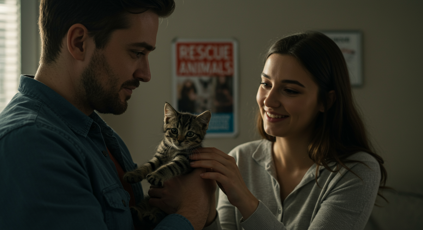 AITA for not telling my wife that our "rescued" kitten actually came from a breeder?