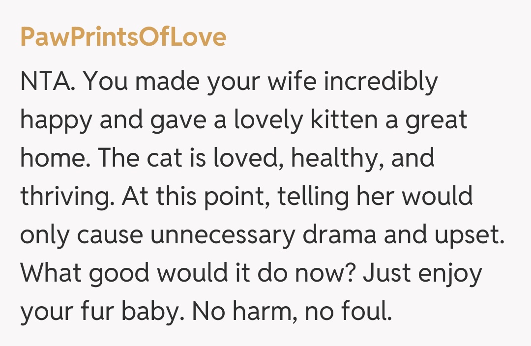 Comentariu de la PawPrintsOfLove