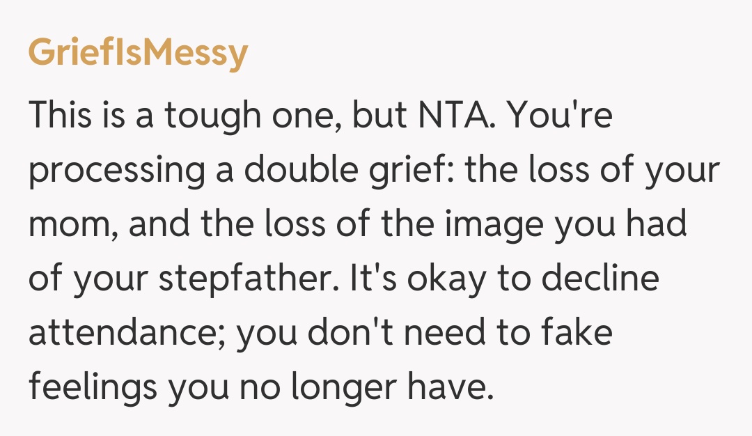 Comentariu de la GriefIsMessy