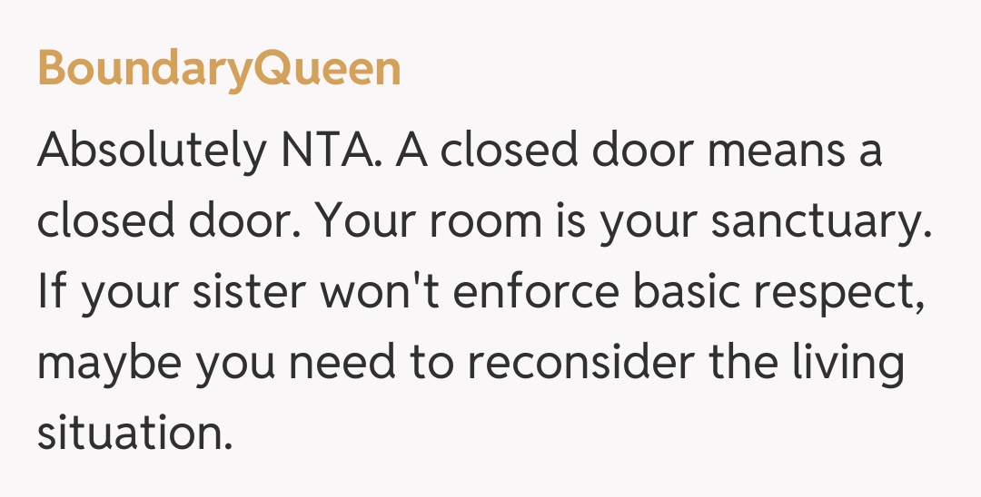 Comentariu de la BoundaryQueen