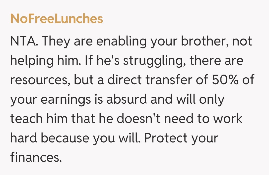 Comentariu de la NoFreeLunches