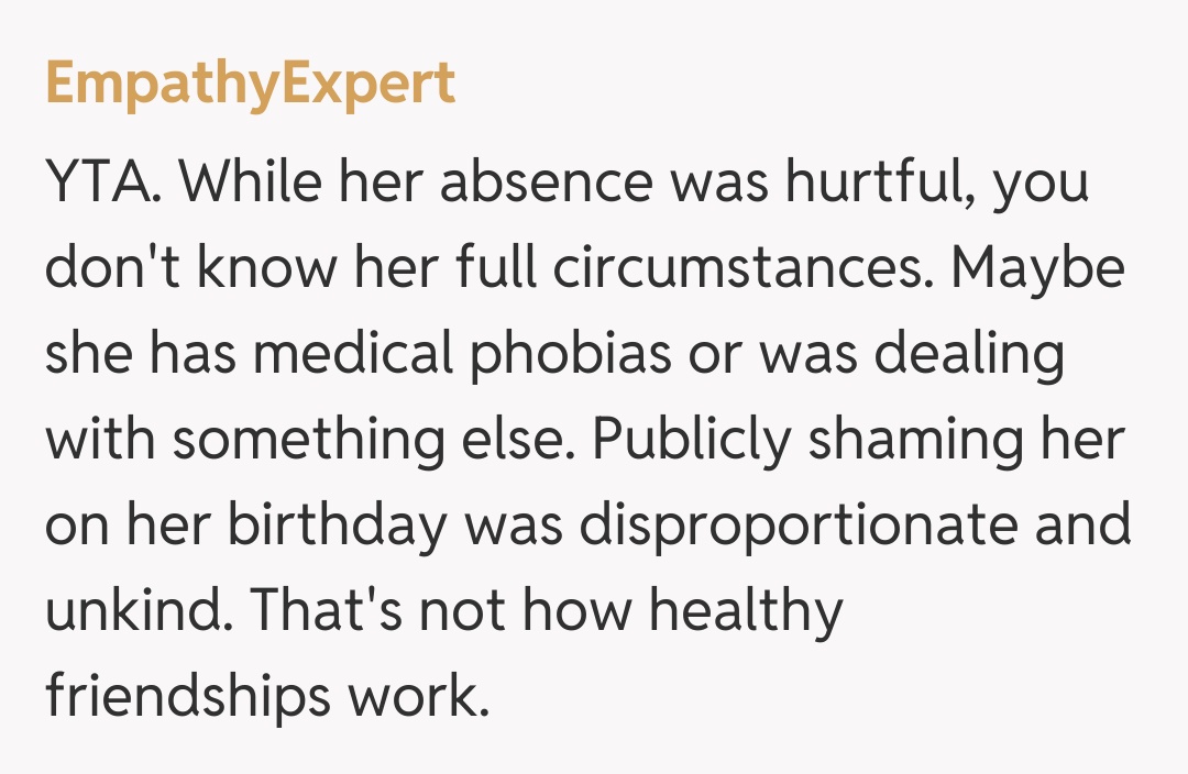 Comentariu de la EmpathyExpert