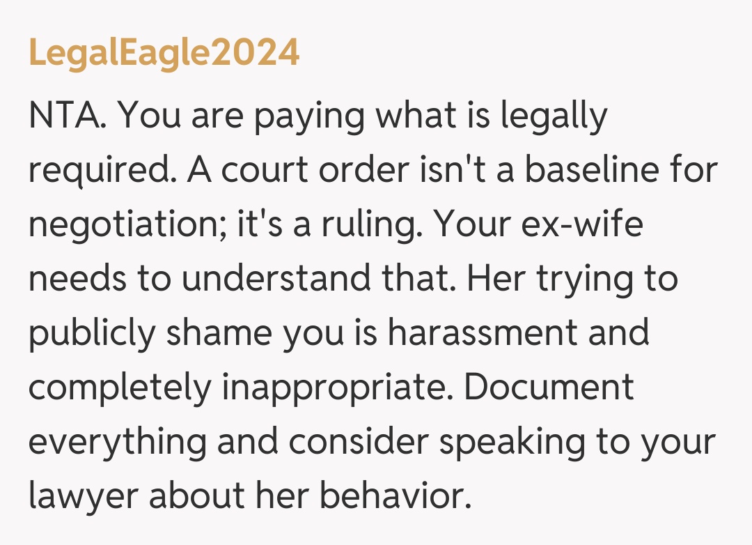 Comentariu de la LegalEagle2024