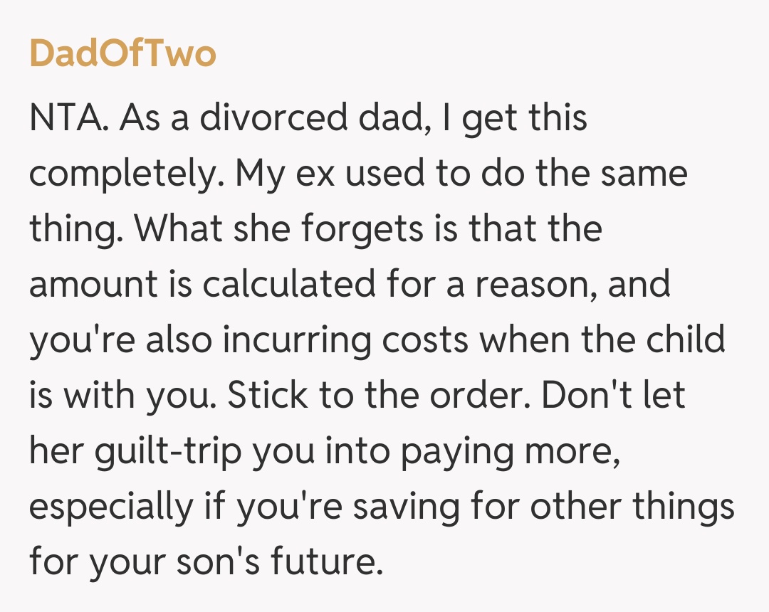 Comentariu de la DadOfTwo