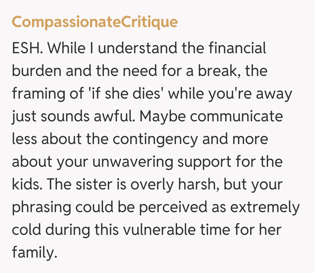 Comentariu de la CompassionateCritique