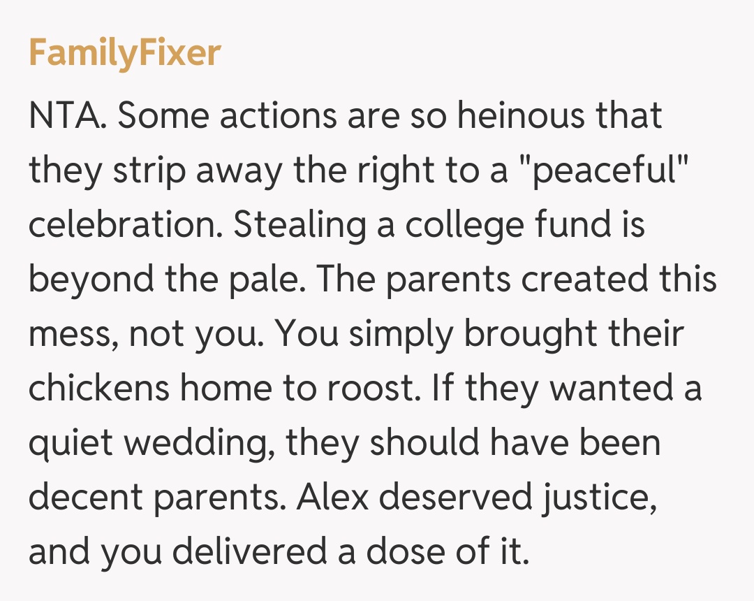 Comentariu de la FamilyFixer