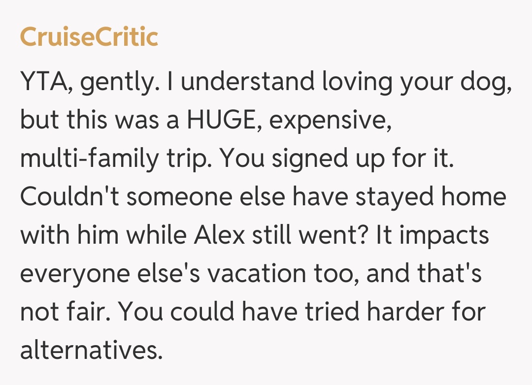 Comentariu de la CruiseCritic