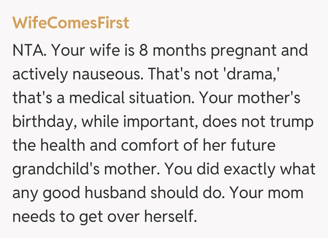 Comentariu de la WifeComesFirst