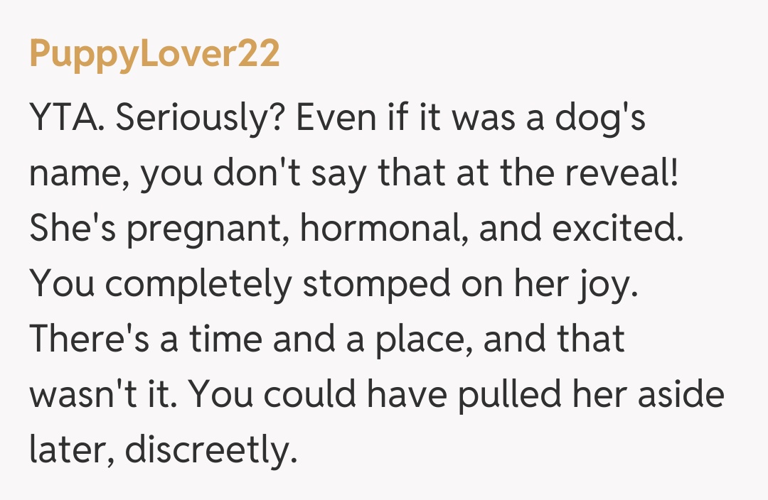 Comentariu de la PuppyLover22