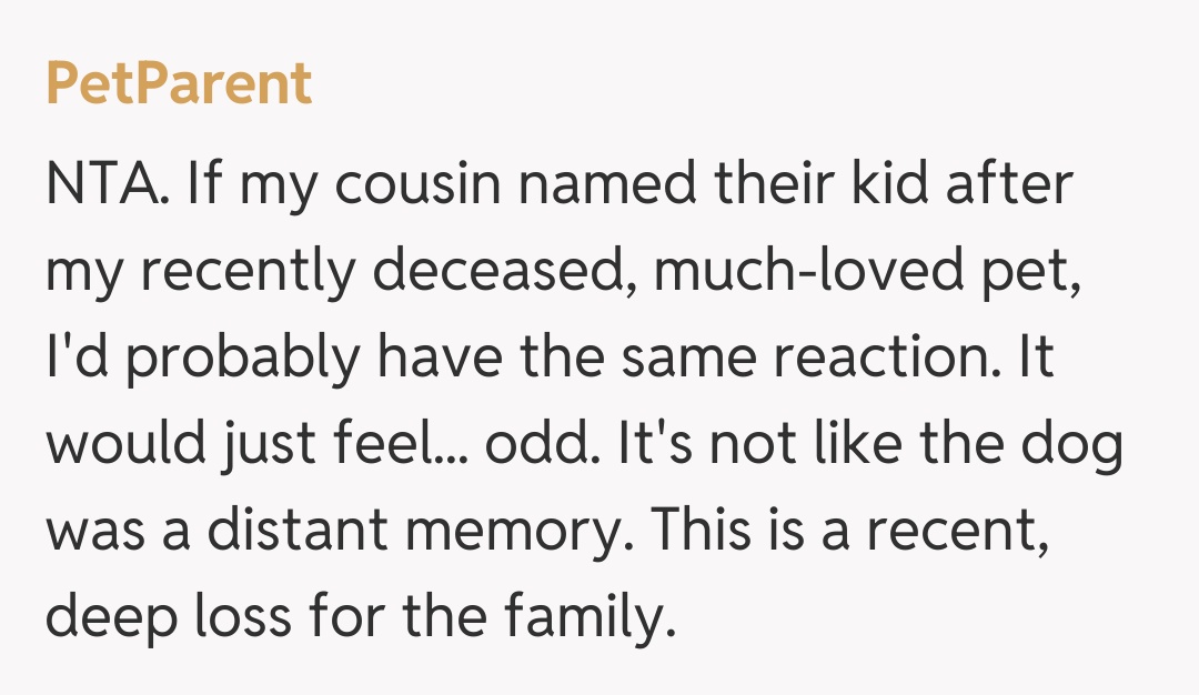 Comentariu de la PetParent
