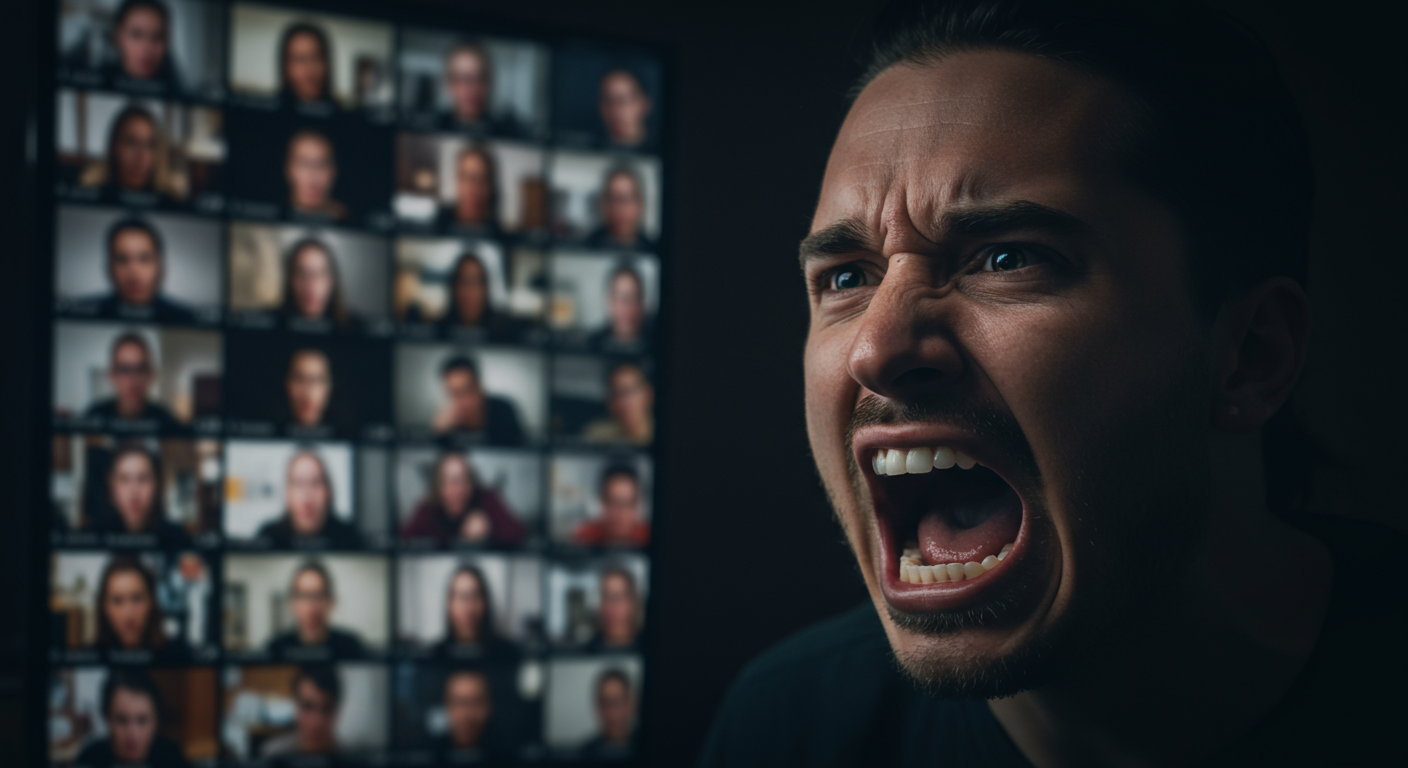 AITA for recording my coworker’s virtual meeting meltdown and sharing it when HR did nothing?