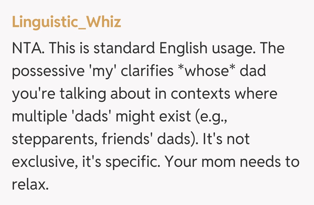 Comentariu de la Linguistic_Whiz