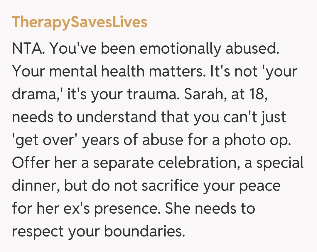 Comentariu de la TherapySavesLives