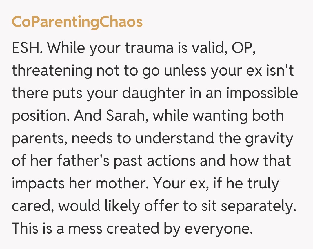Comentariu de la CoParentingChaos