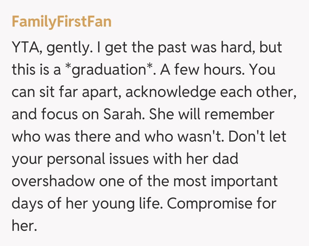 Comentariu de la FamilyFirstFan