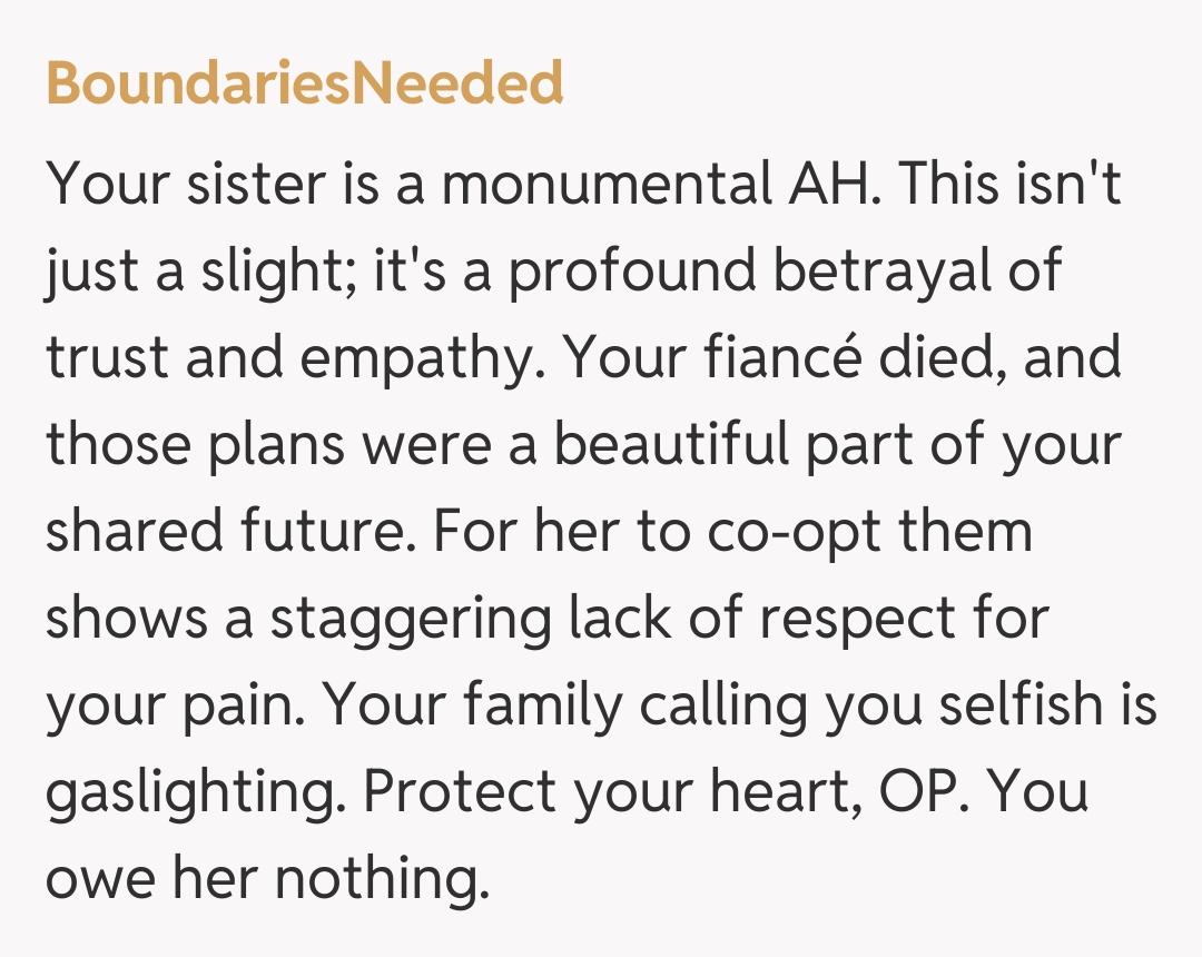 Comentariu de la BoundariesNeeded