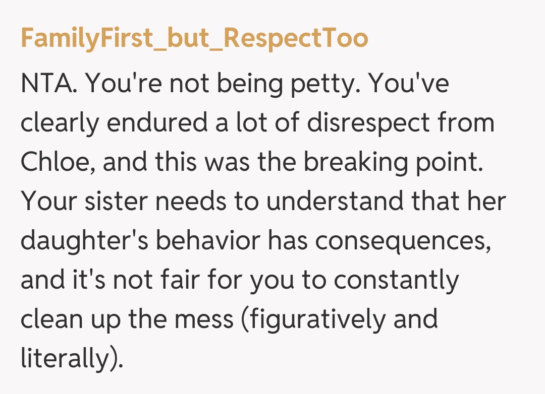Comentariu de la FamilyFirst_but_RespectToo