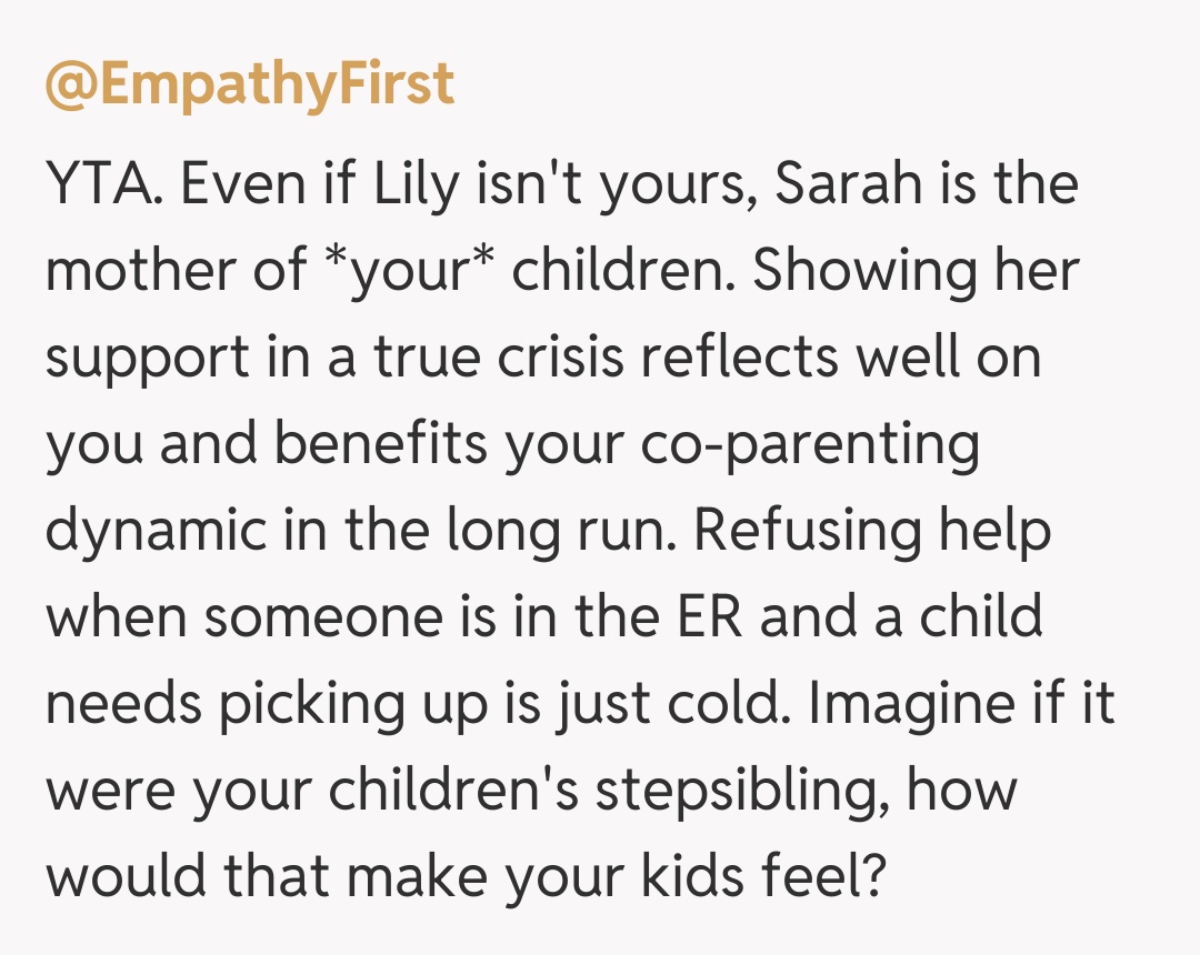 Comentariu de la @EmpathyFirst