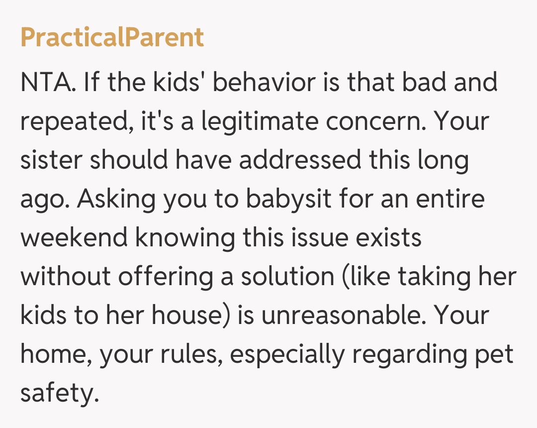 Comentariu de la PracticalParent