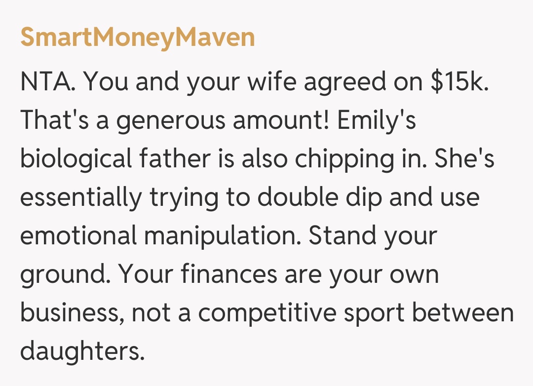 Comentariu de la SmartMoneyMaven