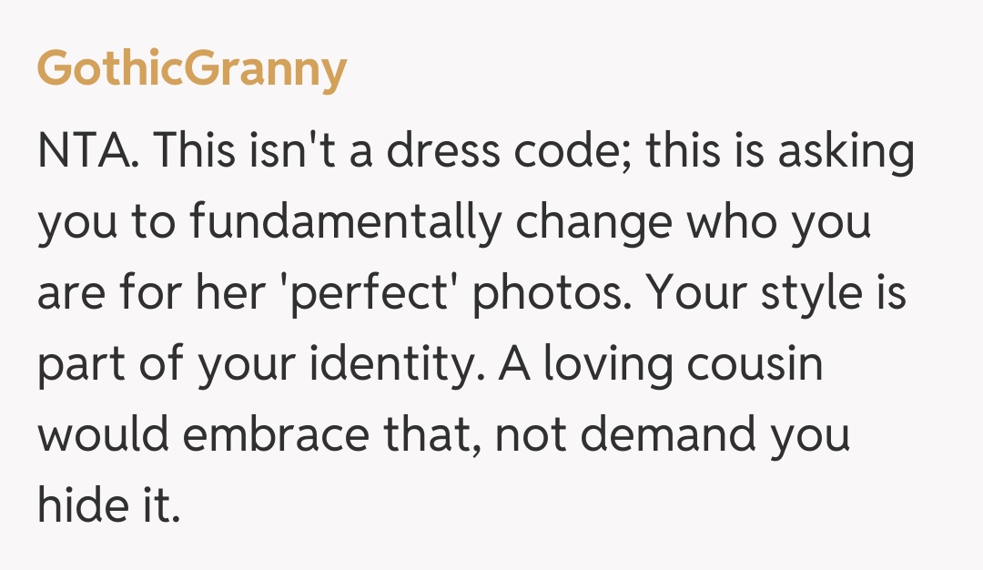 Comentariu de la GothicGranny