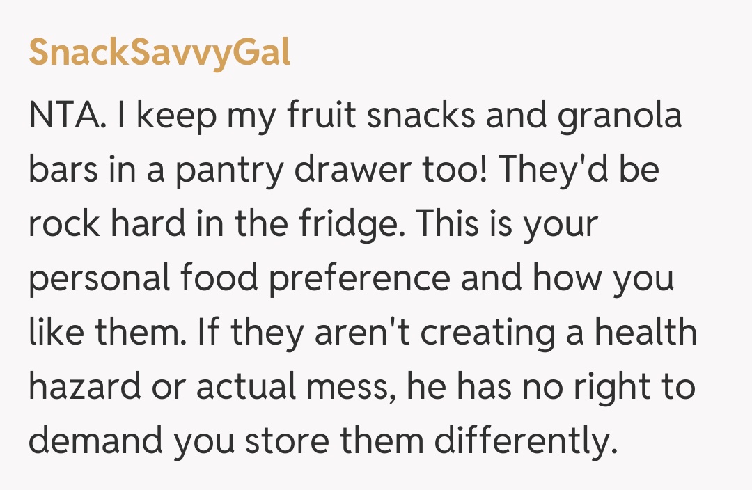 Comentariu de la SnackSavvyGal