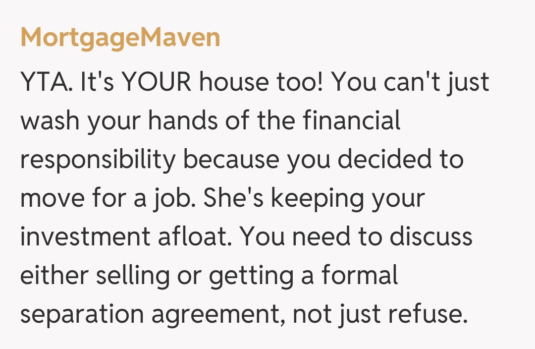 Comentariu de la MortgageMaven